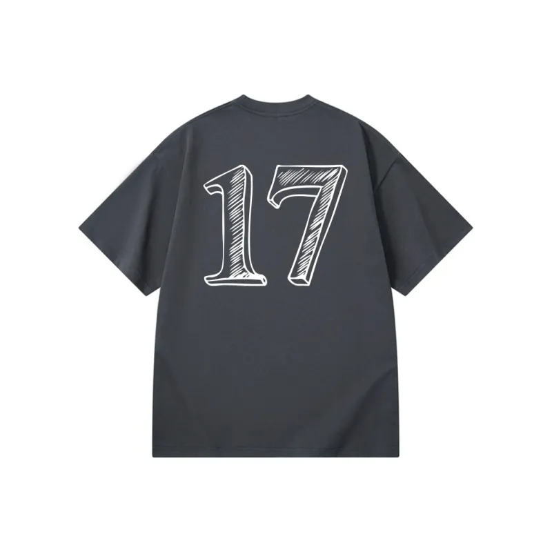 DIDTEK Drop Shoulder Sleeve Short Sleeved T Shirts Unisex-3