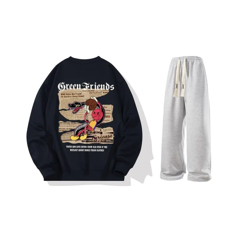 GF x WULIAOYUAN Sweatshirt Set Unisex-8