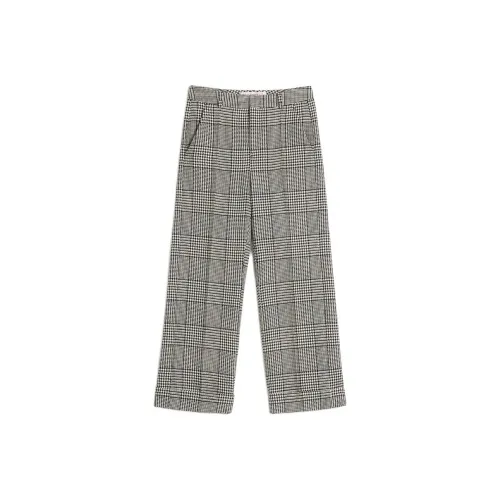 Valentino Garavani Check Detailed Flared Leg Trousers