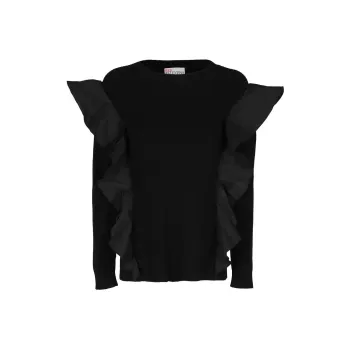 RED VALENTINO REDValentino Ruffled Knit Jumper