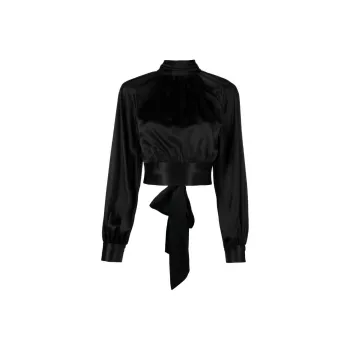 Reformation Crop Tops Women's Black