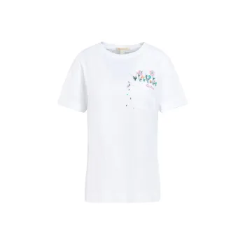 BARBOUR Evergreen T-Shirt T-Shirt Women's White