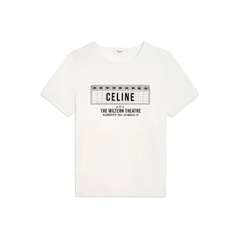 CELINE T-Shirts Women's White