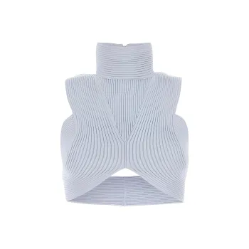 Alaia Sweaters Women's Sky Blue