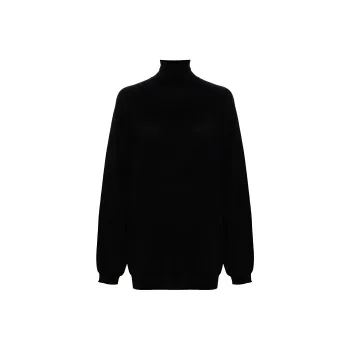 MOSCHINO Logo Charm Open Back Jumper