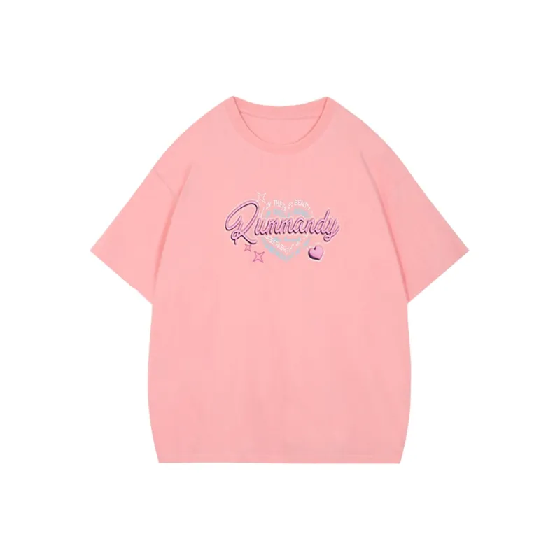 RUMMANDY Short Sleeved T Shirts Women's-5