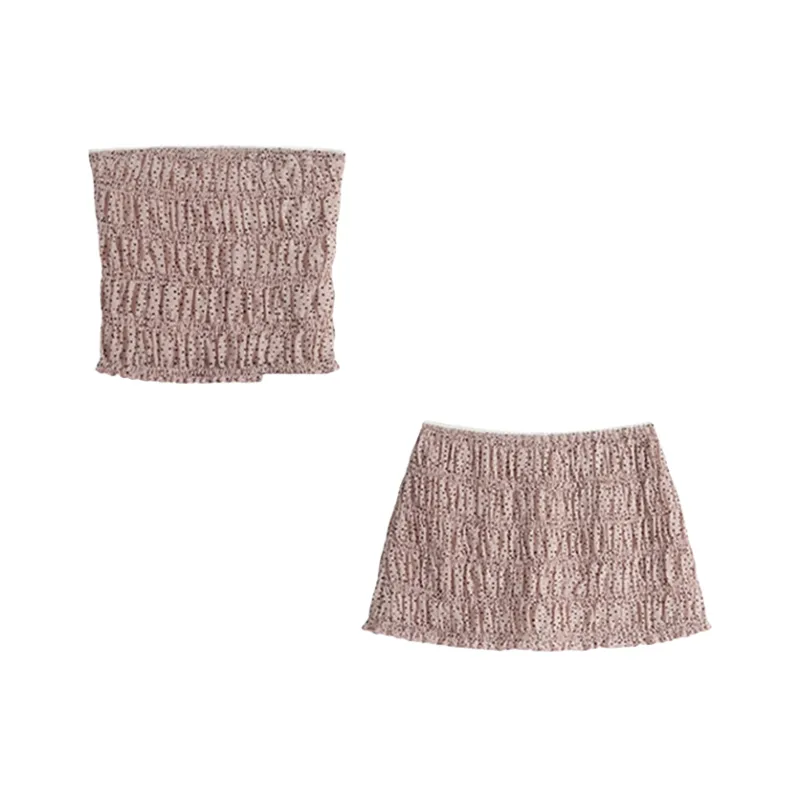 PLANE DRIFT Two Piece Skirt Sets Women's-1