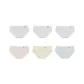 6 Pack (White 3+Pink+Yellow+Blue)