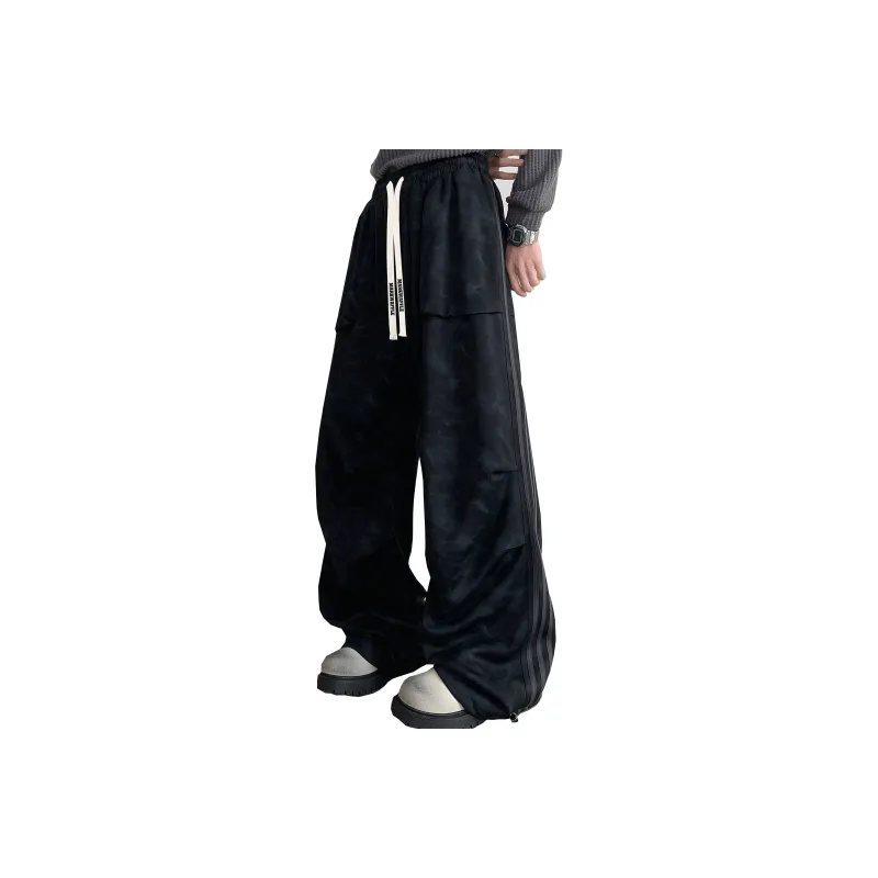 MARK WAFFLE Knitted Sweatpants Unisex-12