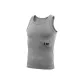 BKC Ribbed Sleeveless Sports Shirt-Gray