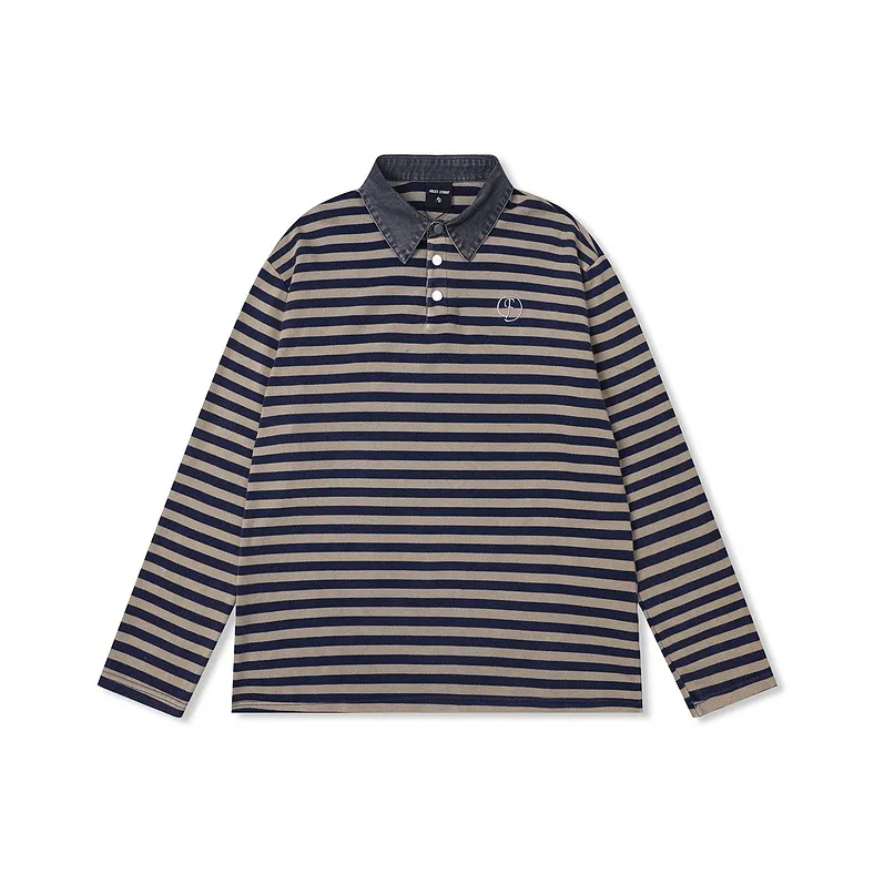 YUZHAOLIN Preppy Style Couple Undershirt Top Unisex-0