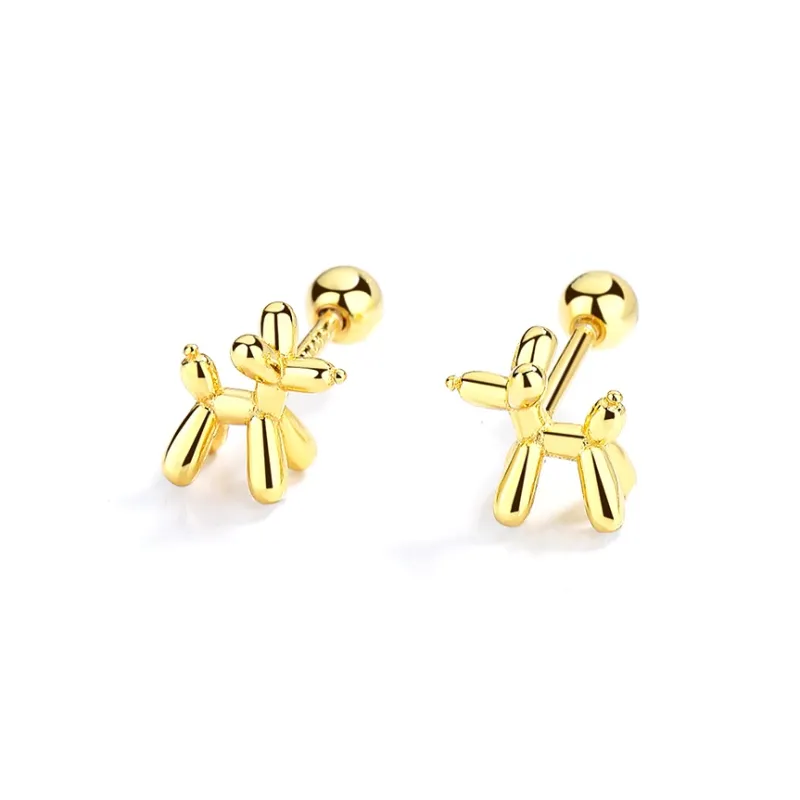 CENTURY&KINDLE S925 Silver Stud Earrings Women's-5