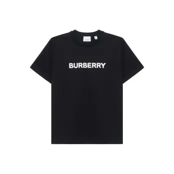 Burberry Logo Print T Shirt 'Black'