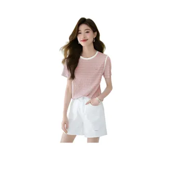 Mo Han Yi Mei T Shirt Women's Pink