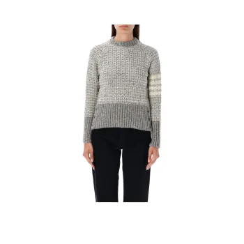 THOM BROWNE 4 Bar Crewneck Jumper