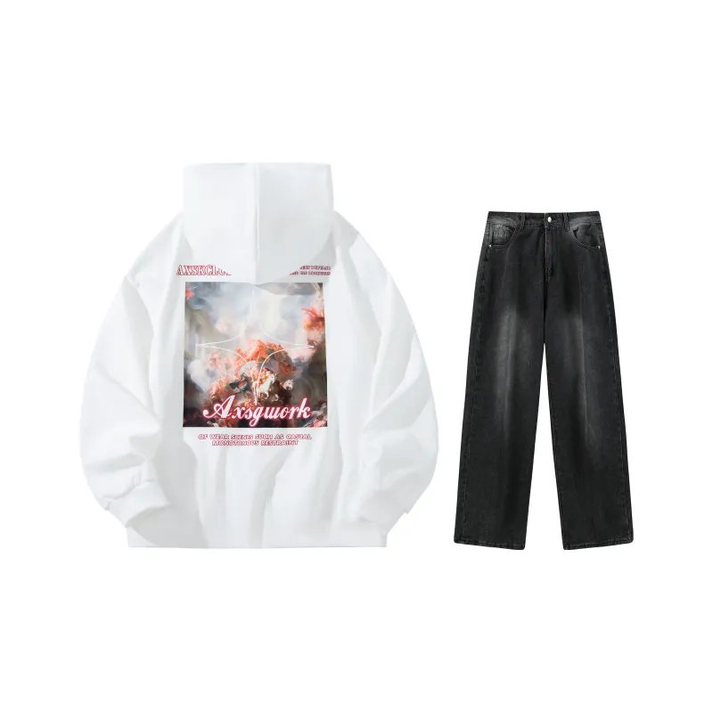 A.X.S.K Sweatshirt Sets Men-58
