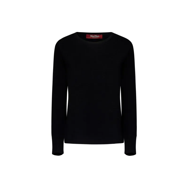 MaxMara Studio Crewneck Long Sleeved Jumper-0