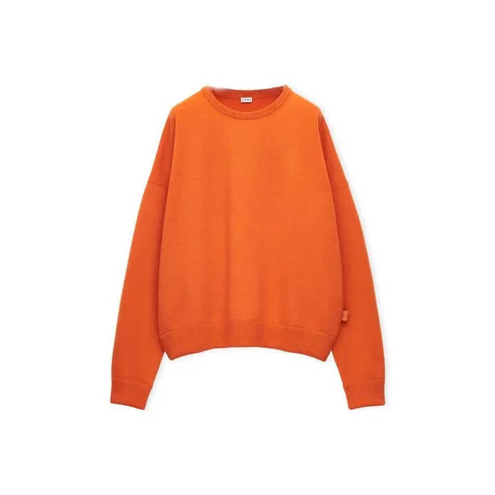 LOEWE FW22 Sweater Women's Orange-0