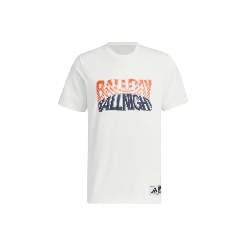 Adidas BASKETBALL AEROREADY T SHIRT Basketball Jerseys Men's Bright White-0
