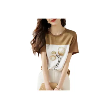 Mo Han Yi Mei T Shirt Women's Coffee
