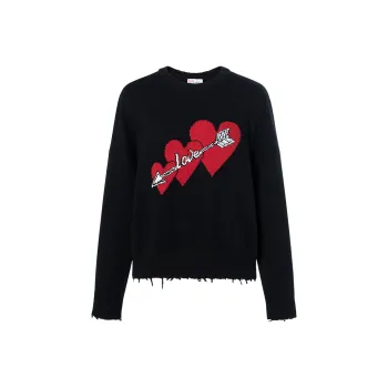 RED VALENTINO SS22 Sweater Women's Black