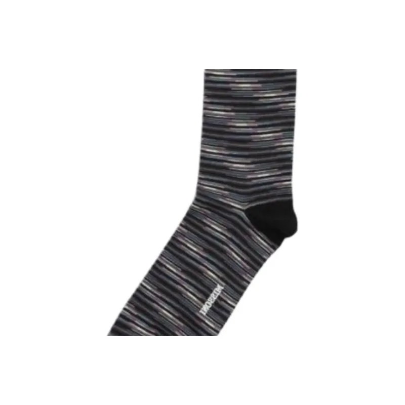 MISSONI Mid-Calf Socks Men's 1 Pack Black-2
