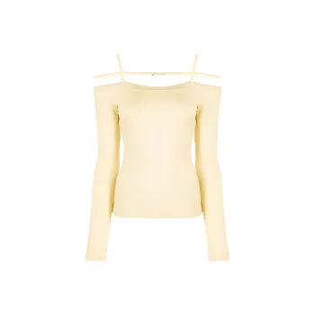Jacquemus Le Sierra Off shoulder Top