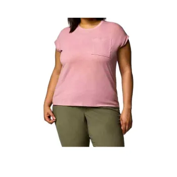 Columbia BoundlessTrek Regular T-Shirt Women's Rubber Eraser Pink
