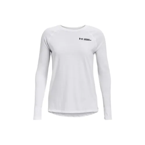 Under Armour Raglan Sleeve T Shirt Women's White