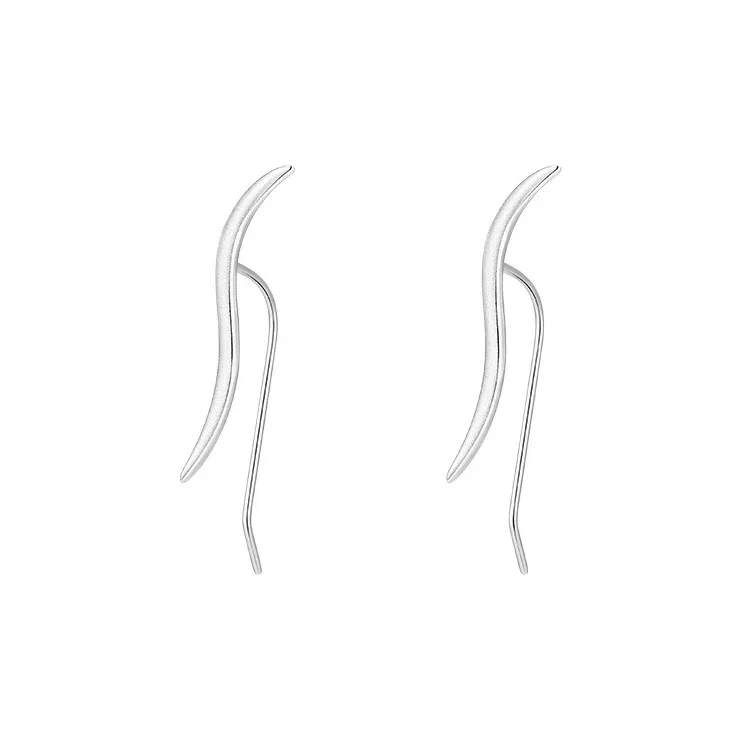 CENTURY&KINDLE S925 Silver Earrings Women's-1
