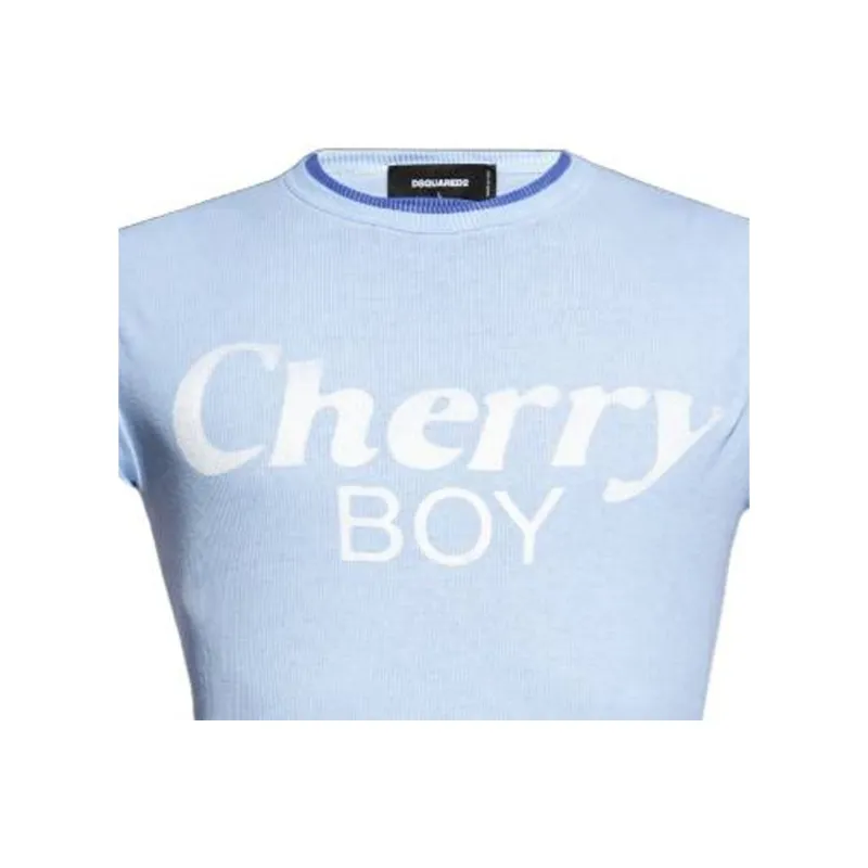 DSQUARED2 Slogan-print Layered Ribbed T-shirt-4