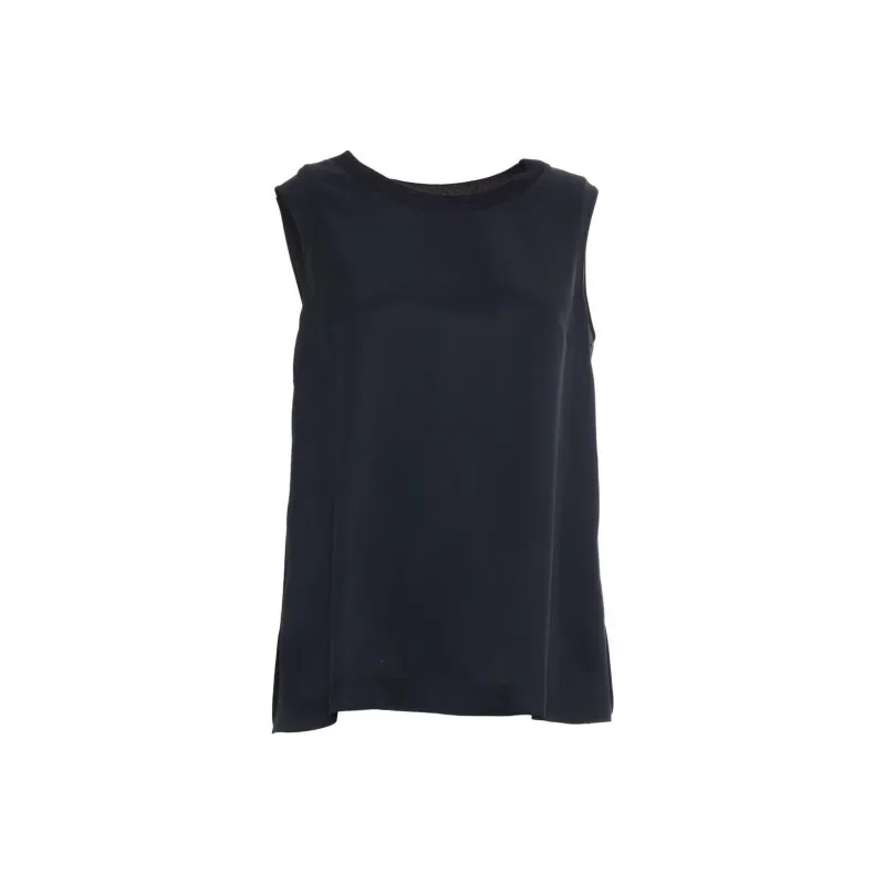 Lorena Antoniazzi Sleeveless Blouse-0