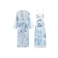 Blue Nightgown+Sleep Robe