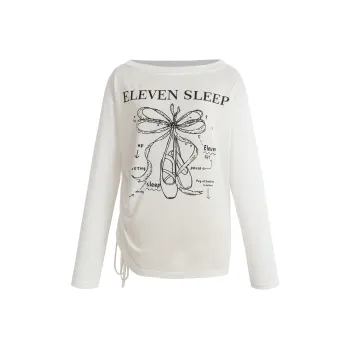 ELEVEN SLEEP T Shirt Women's White