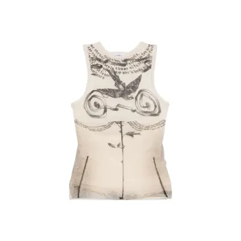 Jean Paul Gaultier Printed Tank Top