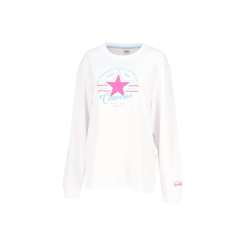Converse Regular T-Shirt Women's White-0