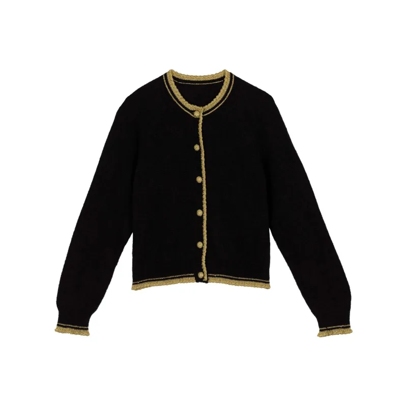 DOEN NATHALIA CARDIGAN Sweater Women's Black-0