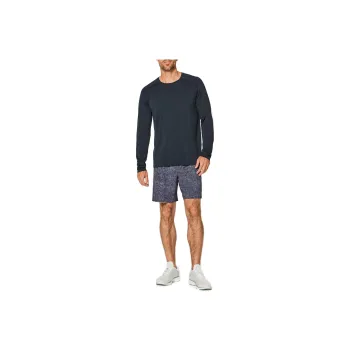 Lululemon Surge Sports Shorts Men's Gray/White Mesh