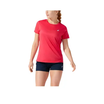 Asics CORE SS TOP T Shirt Women's Red