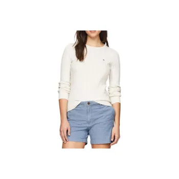 Tommy Hilfiger Cable Knit Sweater Sweater Women's White