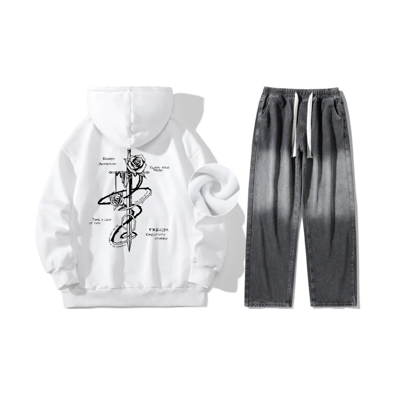 FREO3N Sweatshirt Sets Unisex-9