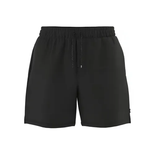 Vans Primary Solid Elastic 17'' Boardshorts Casual Shorts Men's Black