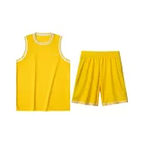 Clothing Set (Yellow Short-Sleeved Shirt+Black Shorts)
