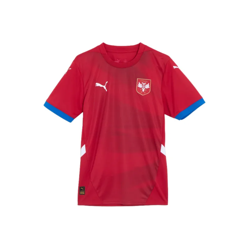 PUMA Serbia 2024 Men's Home Soccer Jersey-0