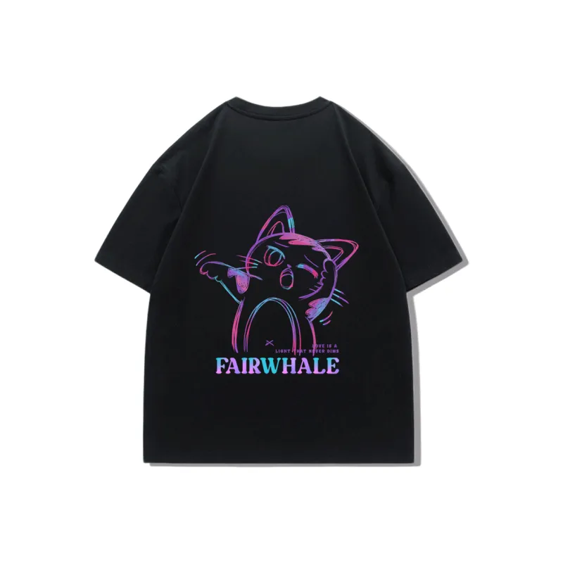 FAIRWHALE Regular T Shirt Unisex-3