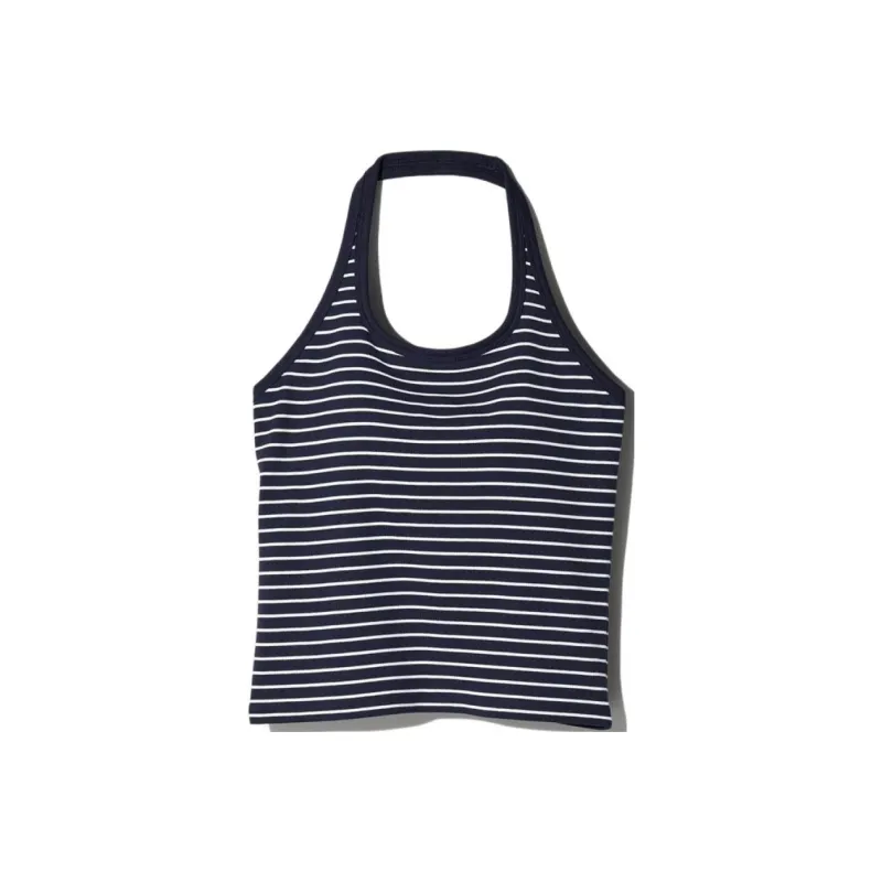 UNIQLO Tank Top Women's Navy Blue-0