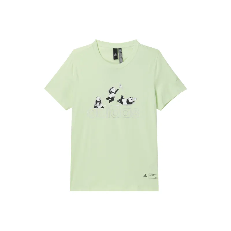 Adidas T Shirts Women's Green-0