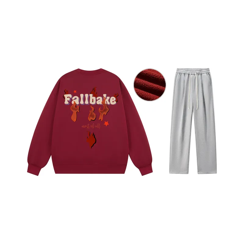 IVEIII Sweatshirt Sets Unisex-30