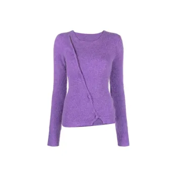 Jacquemus La Maille Pau Top Purple