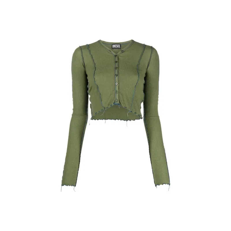 DIESEL Sweaters Women's Green-0